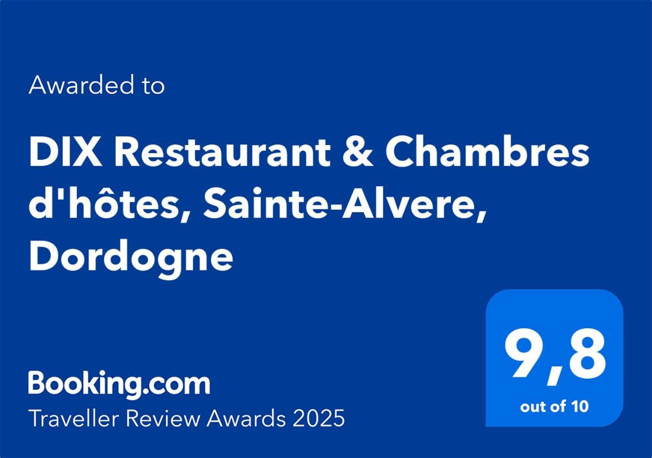 Dix Restaurant & Chambres D'Hotes, Sainte-Alvere, Dordogne Luaran gambar